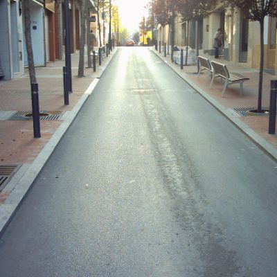 Pavimentació de via pecuària