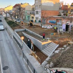 Cimentado de rampa exterior