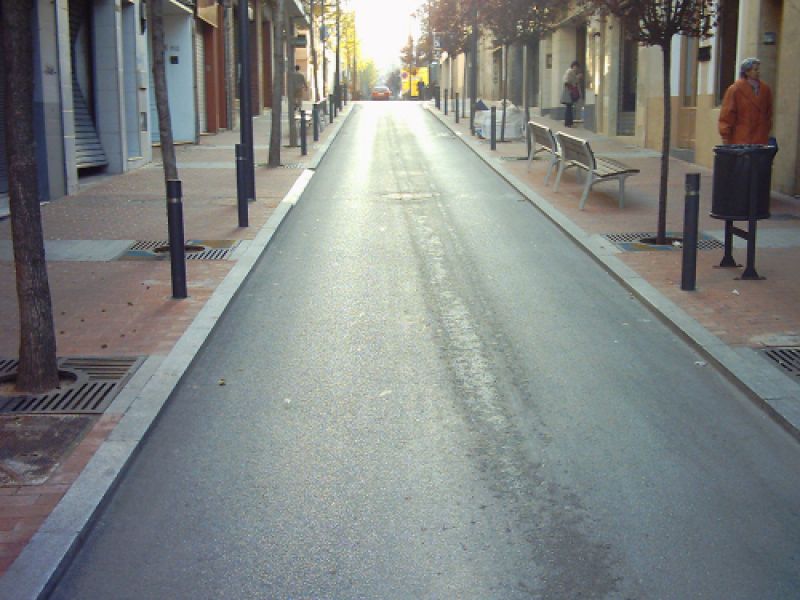 Pavimentación de vía pecuaria