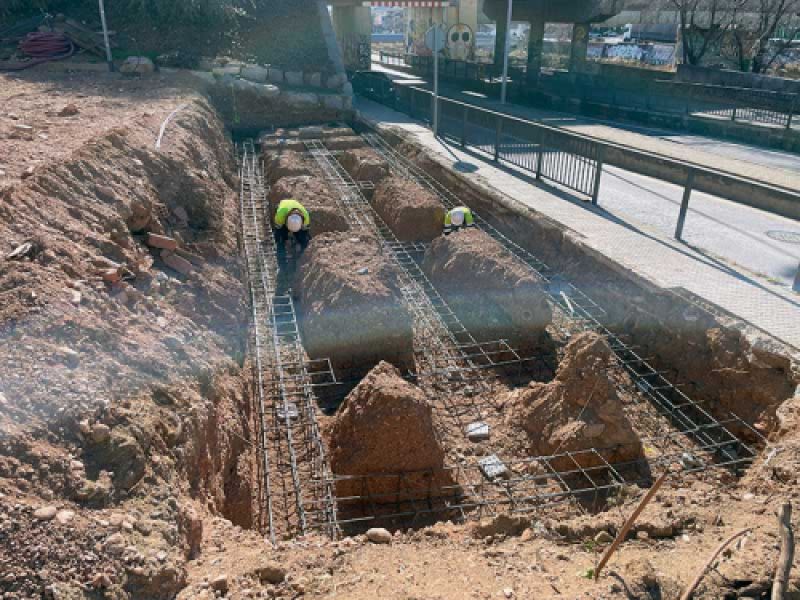 Cimentación y forjado de terreno