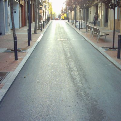 Pavimentació de via pecuària